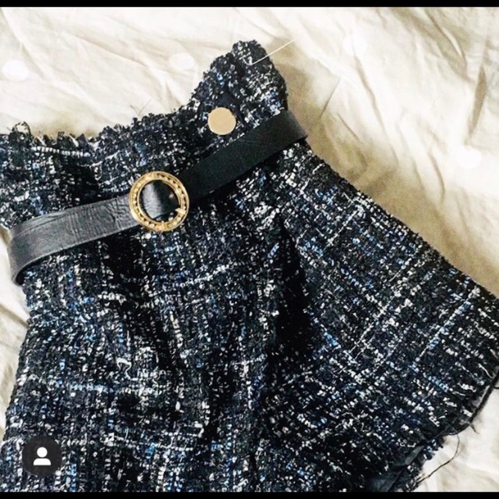 vintage tweed skirt